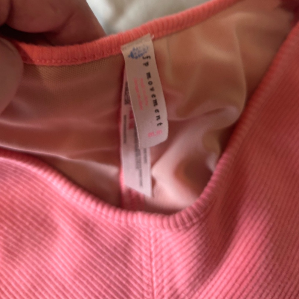 Free People Movement Neon Pink Cropped Top🌺 - Picture 6 of 11